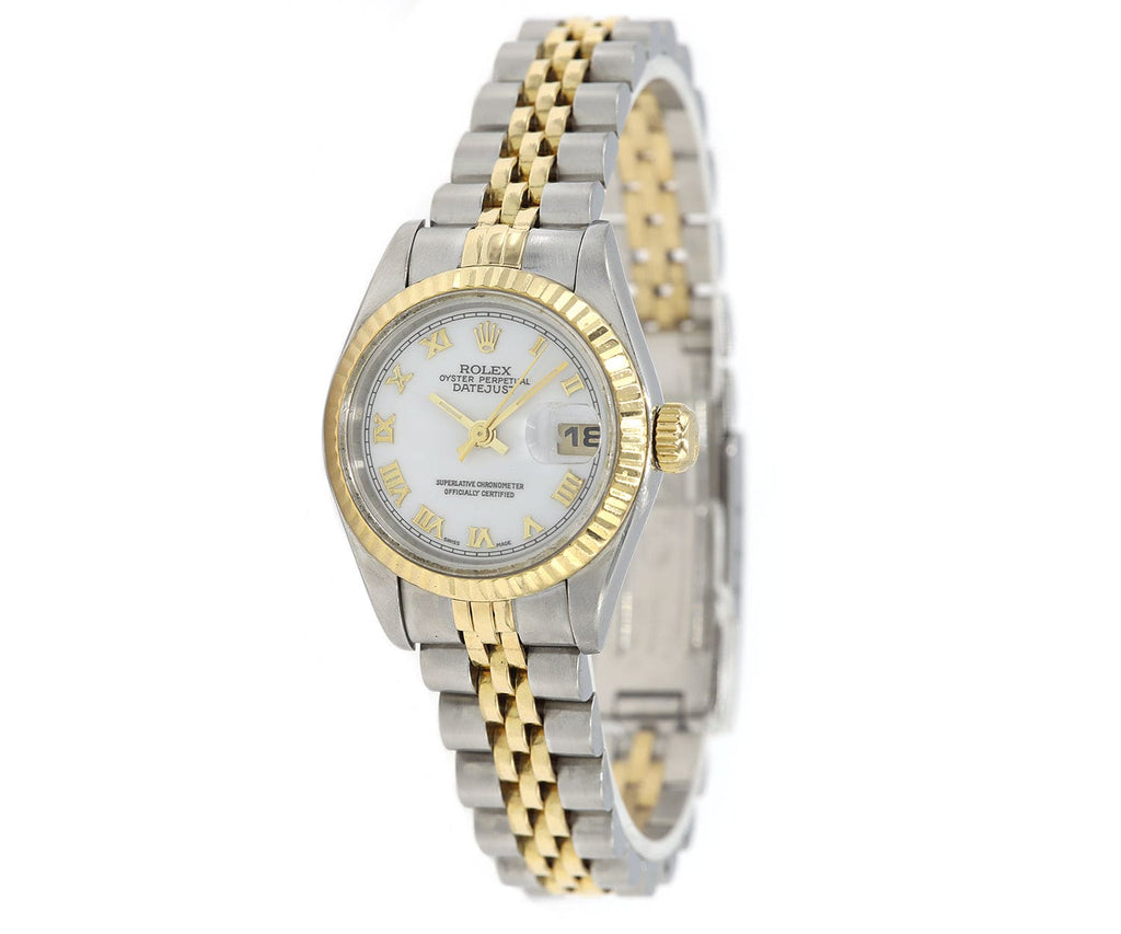 uddannelse Falde tilbage arve 1984 Rolex Datejust 69173 26MM Two Tone White Dial Ladies Watch – Watch &  Jewelry Exchange