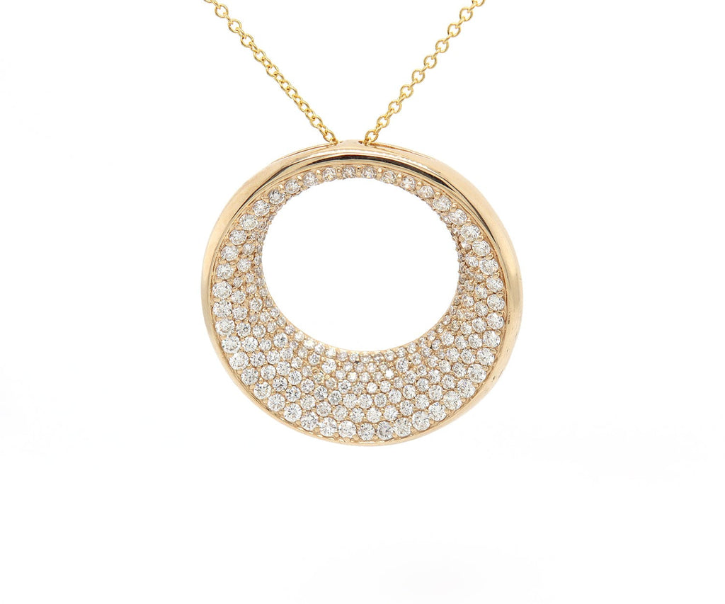 Louis Vuitton 18K White Gold and 0.50ctw Diamond Heart Pendant Necklace, Louis Vuitton