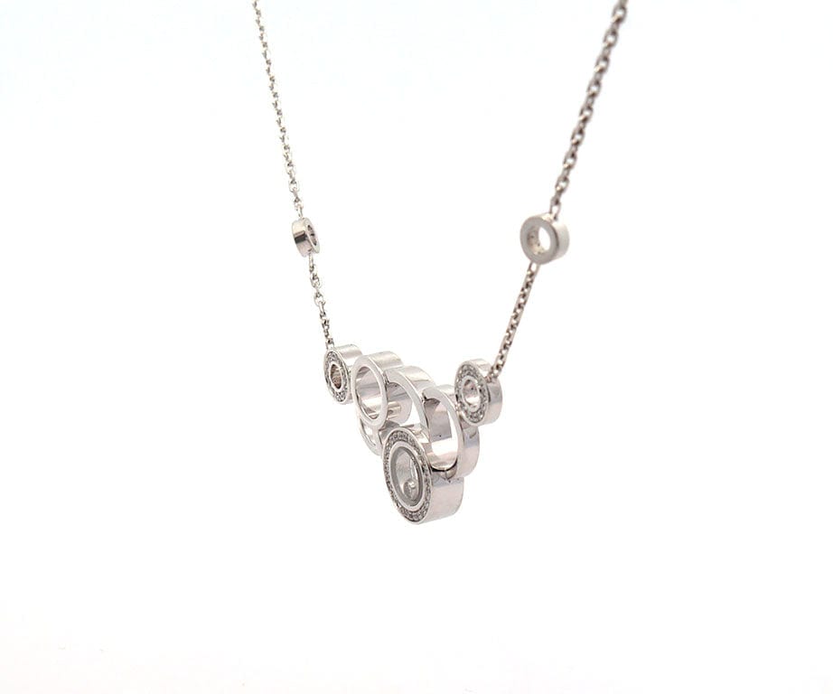 Louis Vuitton 18K White Gold and 0.50ctw Diamond Heart Pendant