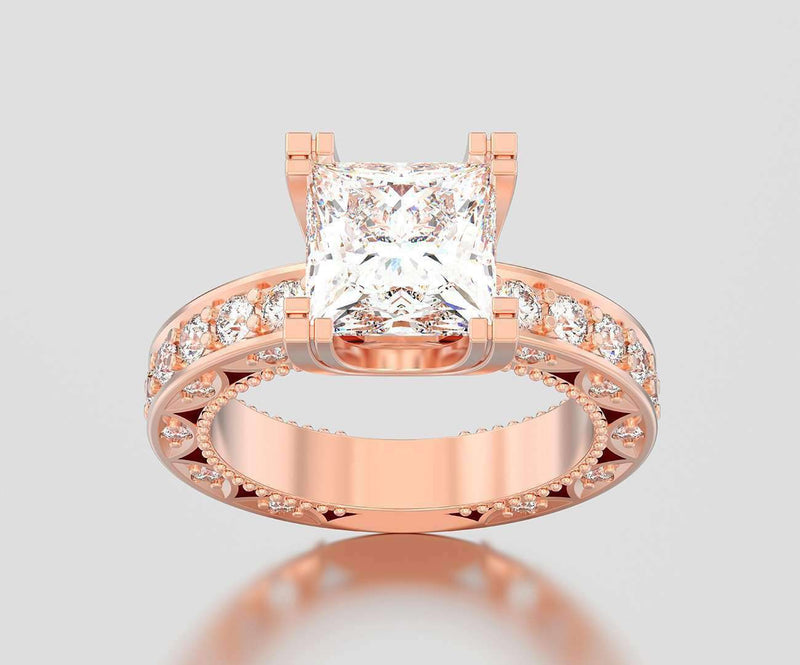 Princess Engagement Rings