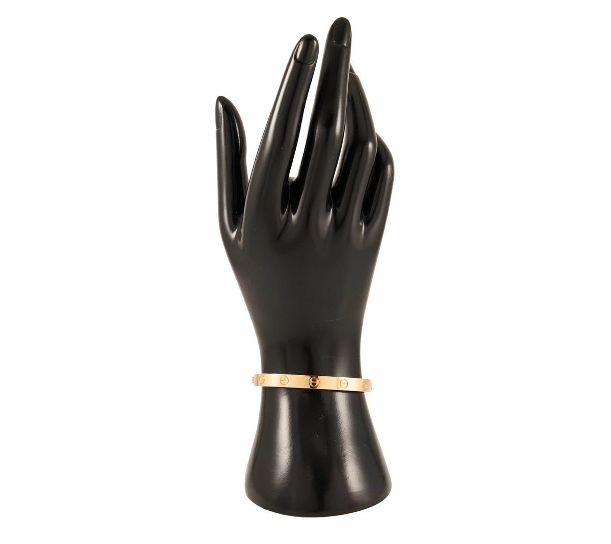 Cartier Love Classic Model Bangle Bracelet in 18K W/Box and Papers