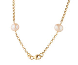 Rajoi Cultured Pearl Station Necklace in 18K