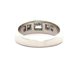 Gents 2.00ctw Princess Diamond Invisible Set Band Ring in Platinum