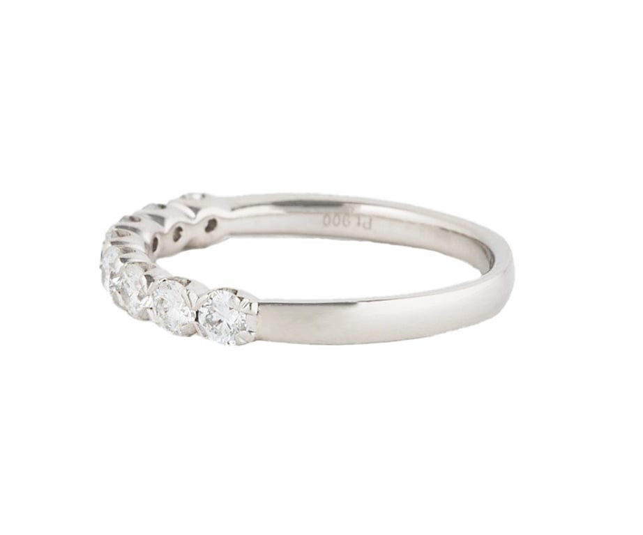 Christopher Designs 0.83ctw Diamond Wedding Band Ring in Platinum