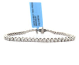 New 3.00ctw Round Diamond Prong Set Tennis Bracelet in 14K