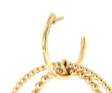 Gabriel & Co. Bujukan Double Hoop Earrings in 14K