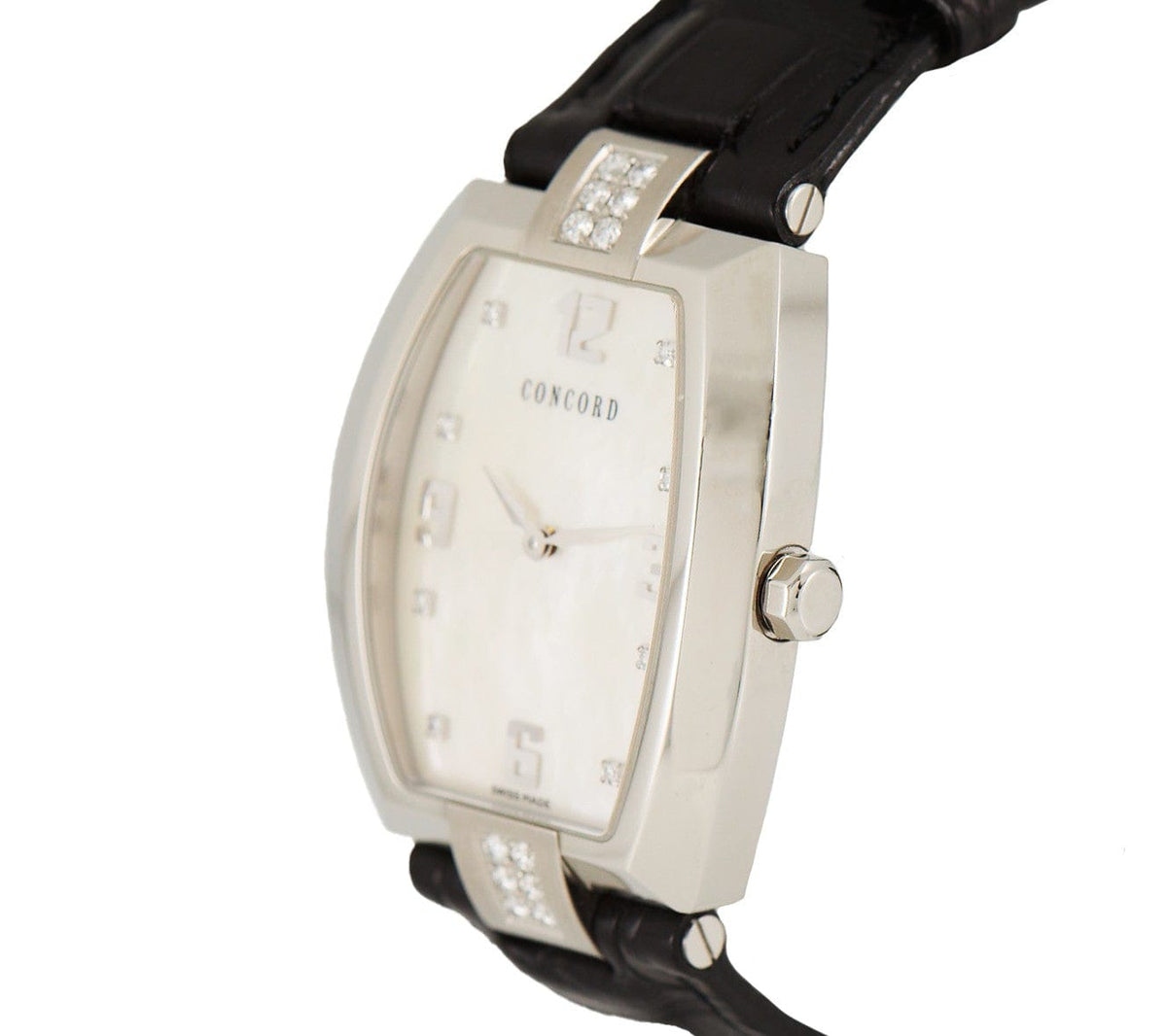 Concord LaScala Watch Mother of Pearl & Diamonds Concord Lascala Stainless Steele w/ Diamond DIal  main image 3