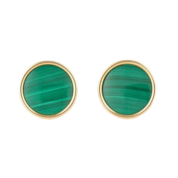 Cartier マラカイトカフリンクス Vintage Cartier Round Malachite Cufflinks W/Box – Watch