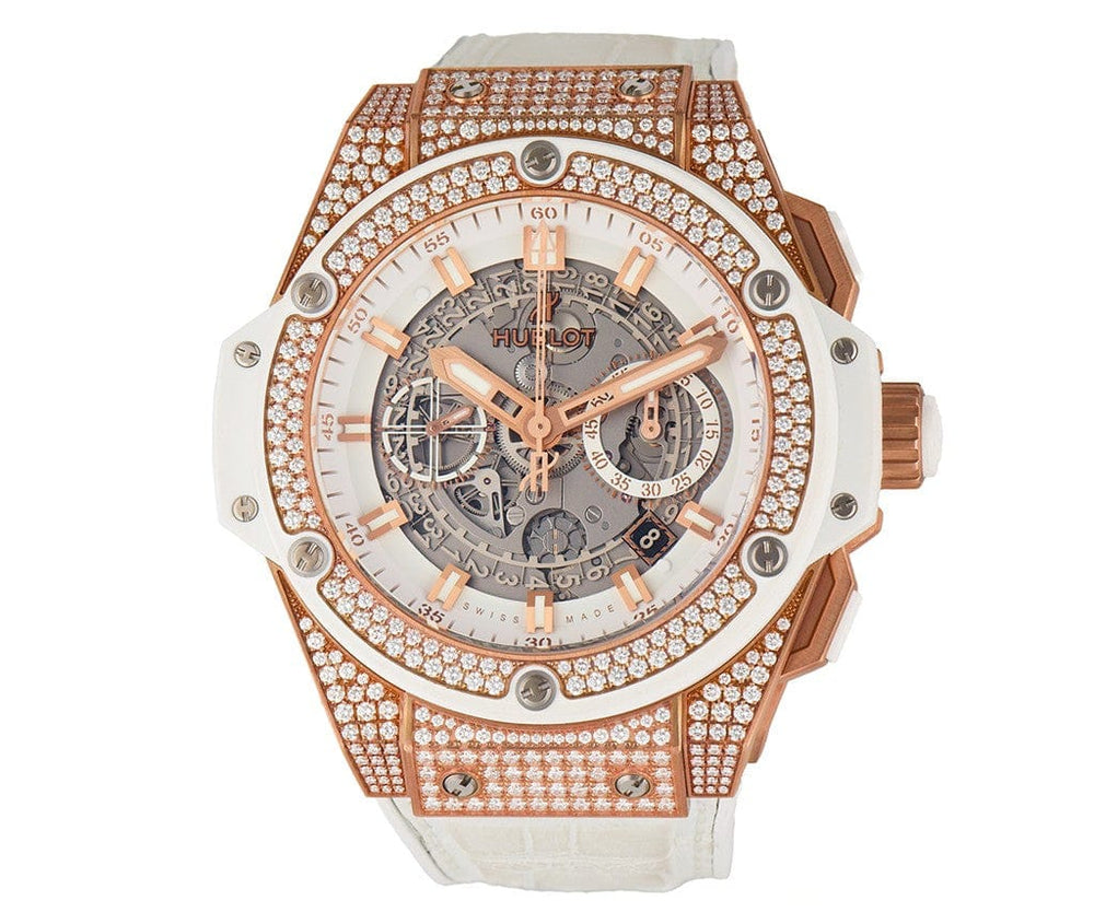 Hublot King Power Unico Chronograph 48MM Diamond Dial and Bezel