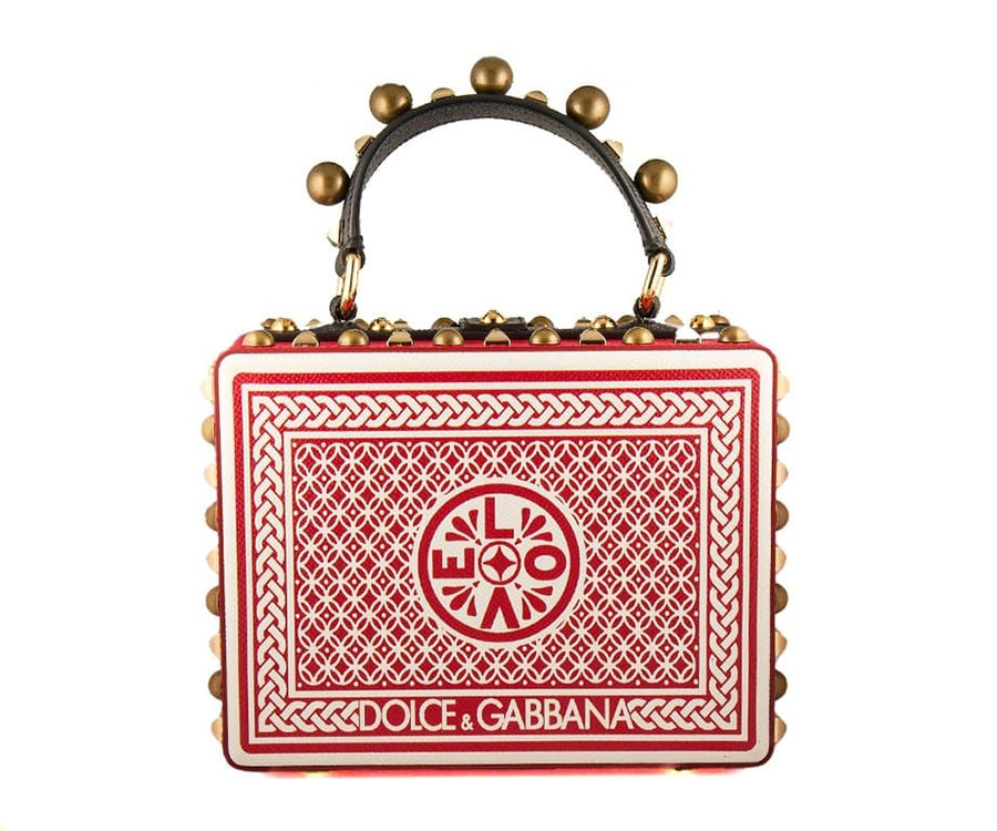 【DOLCE&GABBANA】ボックスバッグ コーティングジャカード 2way マルチカラーのメンズ ボックスバッグ コーティングジャカード