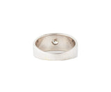 Gents 0.25ct Round Diamond Solitaire Ring in 14K