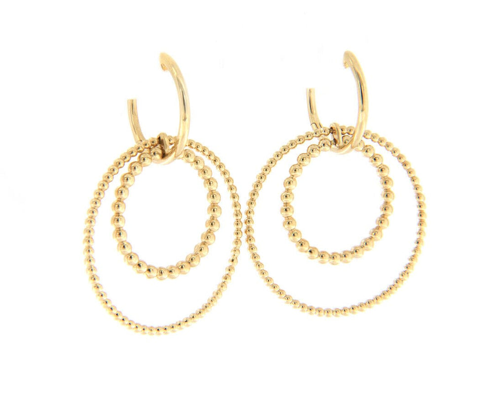 Gabriel & Co. Bujukan Double Hoop Earrings in 14K