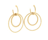 Gabriel & Co. Bujukan Double Hoop Earrings in 14K