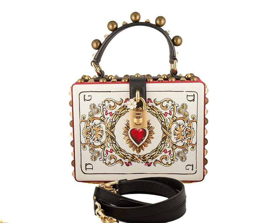 Dolce & Gabbana Playing Card Box Bag W/Strap – Watch