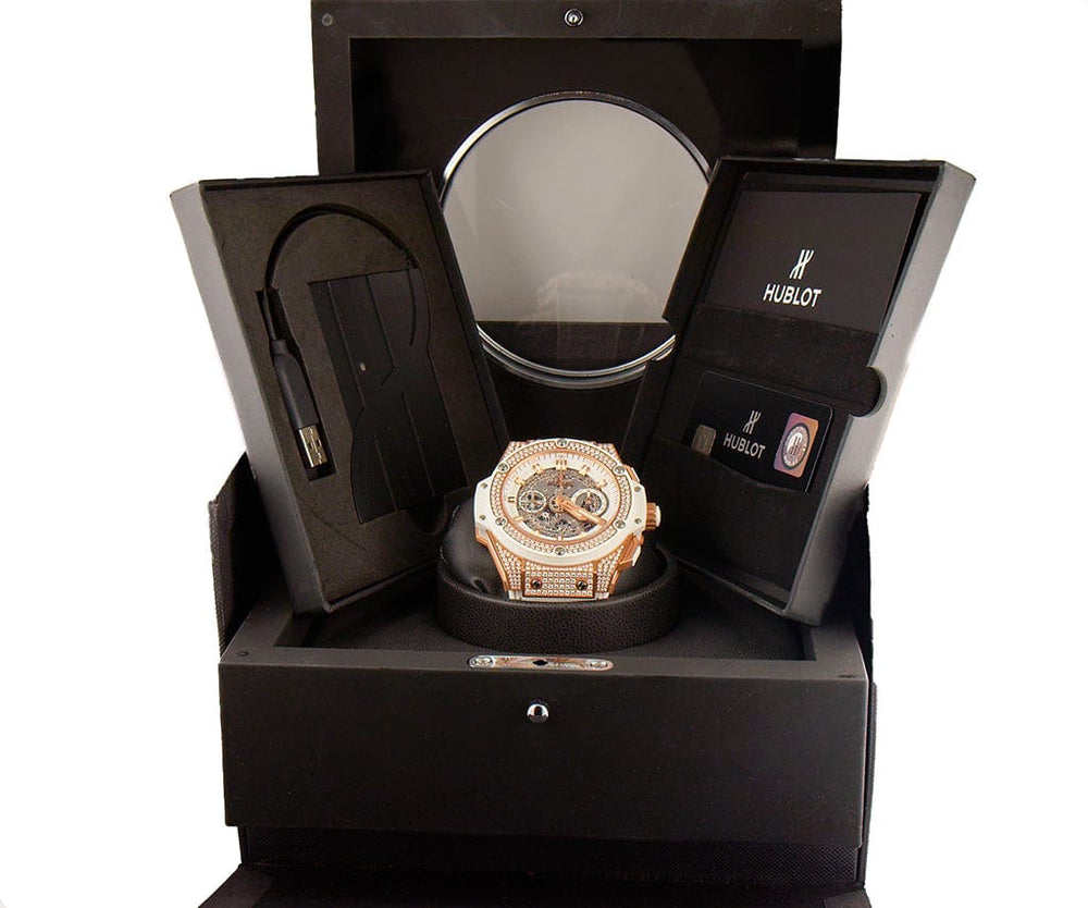 Hublot King Power Unico Chronograph 48MM Diamond Dial and Bezel Men's Watch