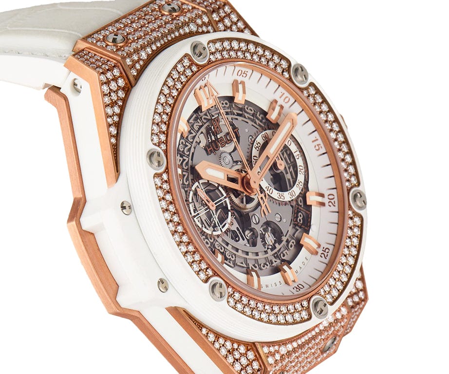 Hublot King Power Unico Chronograph 48MM Diamond Dial and Bezel Men's Watch