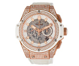Hublot King Power Unico Chronograph 48MM Diamond Dial and Bezel Men's Watch