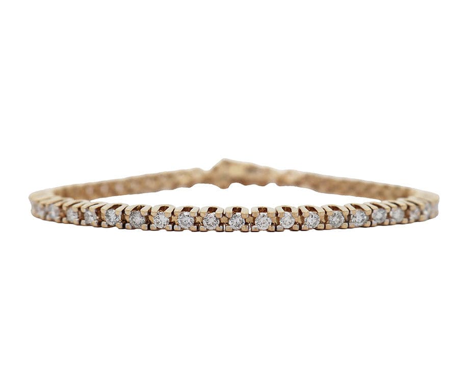 3.00ctw Round Diamond Tennis Bracelet in 14K