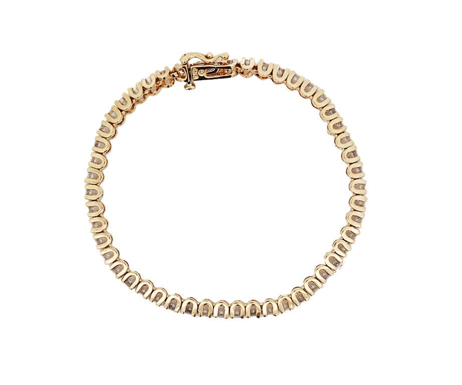 3.00ctw Round Diamond Tennis Bracelet in 14K