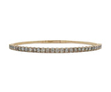 2.00ctw Round Diamond Flex Bangle Bracelet in 14K