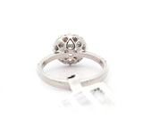 New 0.90ctw Pear and Round Rose Cut Diamond Ring in 14K