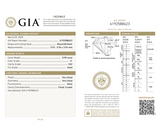 Loose Diamond, 0.90ct, GIA Certified, Round Brilliant Cut