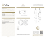 1.47ctw Cushion and Round Diamond Frame Engagement Ring in 18K