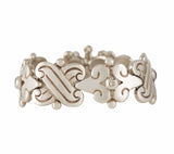Hector Aguilar Mexican Mid-Century Fertility Link Bracelet in Sterling