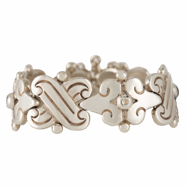 Hector Aguilar Mexican Mid-Century Fertility Link Bracelet in