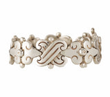 Hector Aguilar Mexican Mid-Century Fertility Link Bracelet in Sterling