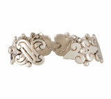 Hector Aguilar Mexican Mid-Century Fertility Link Bracelet in Sterling