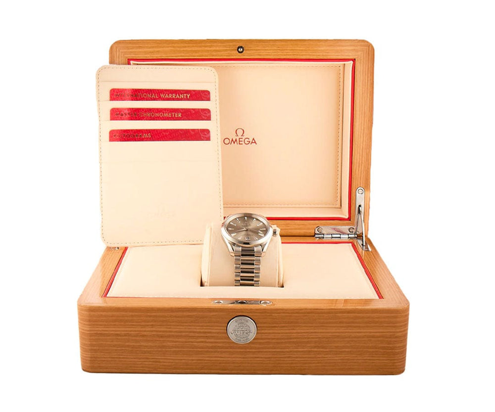 Omega Seamaster Aqua Terra 38MM Sandstone Dial Stainless Steel Men’s Watch