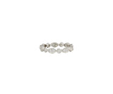 Tiffany & Co. 0.75ctw Diamond Jazz Swing Eternity Band Ring in Platinum W/Box