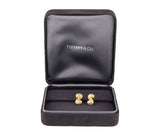 Tiffany & Co. Spiro Swirl Stud Earrings in 18K W/Box