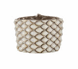 Stephen Webster Mother of Pearl Scale Bracelet in Sterling