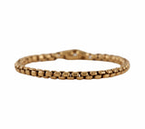 David Yurman Box Chain Bracelet in 18K