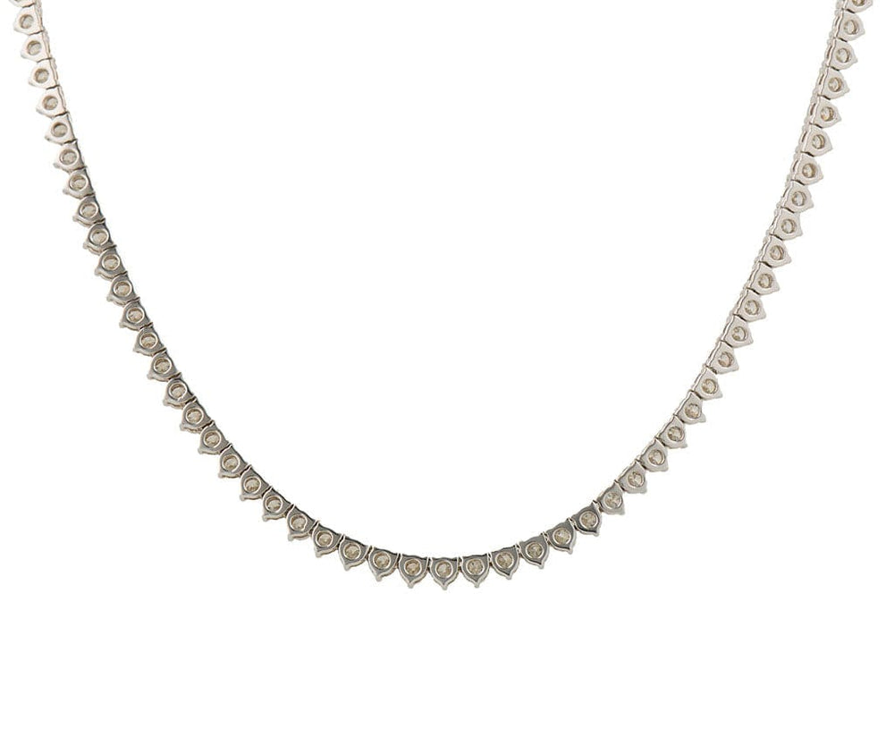 8.00ctw Round Diamond Tennis Necklace in 14K