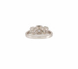 1.49ctw Round Diamond Three Stone Engagement Ring in 14K
