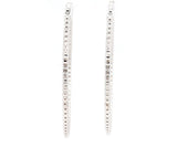 New 2.75ctw Diamond Inside Out Hoop Earrings in 14K