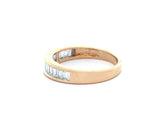 0.85ctw Baguette Diamond Channel Set Band Ring in 14K
