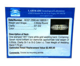 0.50ctw Diamond Channel Set Band Ring in 14K