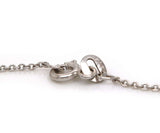 0.50 CTW Round Diamond Halo Bezel Pendant Necklace In 14K