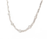 2.00ctw Diamond Bezel Set Graduated Station Necklace in 18K