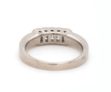 1.00ctw Emerald Cut Diamond Band Ring in 18K