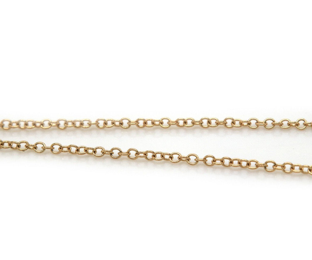 New Gabriel & Co. 0.11ctw Pave Diamond Octagon Pendant Necklace in 14K