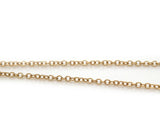 New Gabriel & Co. 0.11ctw Pave Diamond Octagon Pendant Necklace in 14K