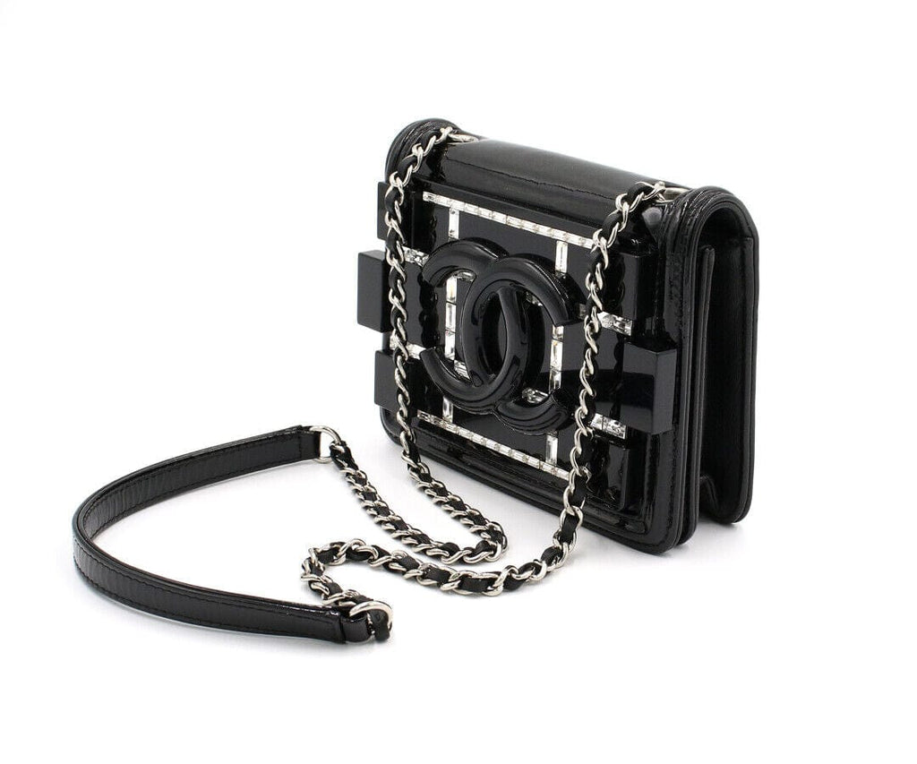 Chanel Crystal & Plexiglass Boy Brick Flap Bag – Watch & Jewelry Exchange