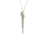 New 0.64ctw Diamond Floating Kite Pendant Necklace in 14K