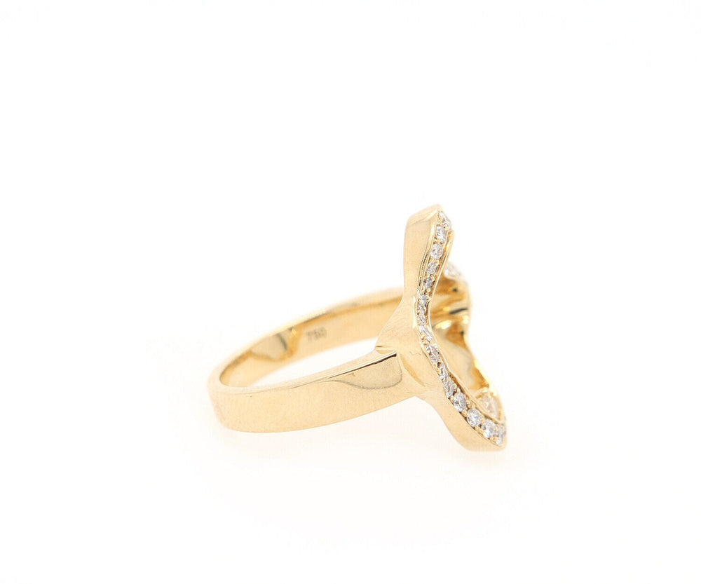 0.50ctw Diamond Movado Open Style Ring in 18K