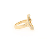 0.50ctw Diamond Movado Open Style Ring in 18K